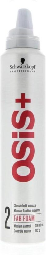 Schwarzkopf Haarmousse Osis Fab Foam - 200 ml - Image 4