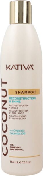 Shampoo Kativa Coconut 355 ml - Image 3