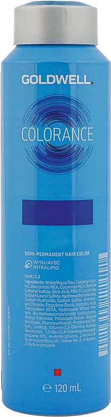 224x840-16 Goldwell Colorance Demi-permanent Hair Color #4n 120 Ml - Image 1