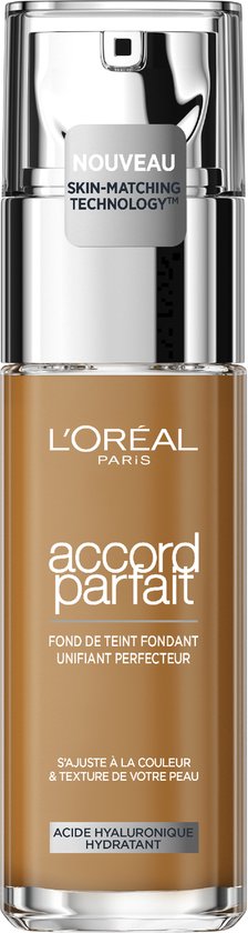 224x840-61 L’Oréal Paris - Accord Parfait Foundation - 8D/W - Natuurlijk Dekkende Foundation met Hyaluronzuur en SPF 16 - 30 ml - Image 1