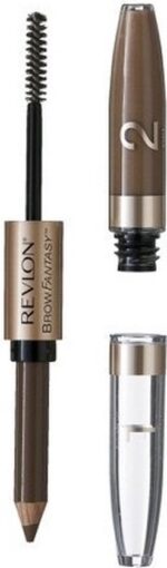 REVLON ColorStay Brow Fantasy Pencil kredka do brwi Brunette 0 31g   Gel  el do brwi 1 18ml - Image 8