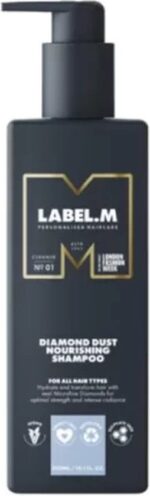 Label.M Diamond Dust Nourishing Shampoo - 1000 ml - Normale shampoo vrouwen - Voor Alle haartypes - Image 3