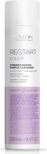 REVLON Restart - Color - Zilvershampoo - Strengthening Purple Cleanser 250ml - Image 4