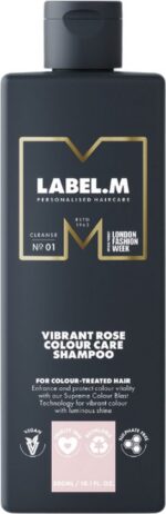 Label.M Vibrant Rose Colour Care Shampoo - 300 ml - Normale shampoo vrouwen - Voor Alle haartypes - Image 4