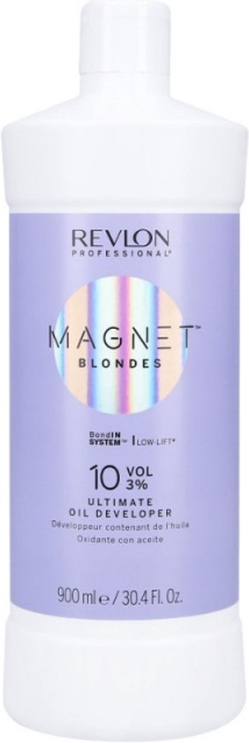 282x840-77 Oxiderende Haarverzorging Revlon Magnet Blond Haar 10 vol 3 % (900 ml) - Image 1