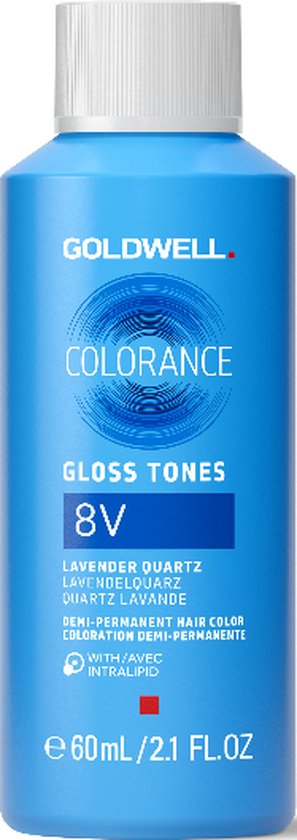297x840-6 Goldwell Haarverf Colorance Gloss Tones Demi-Permanent Hair Color 8V - Image 1