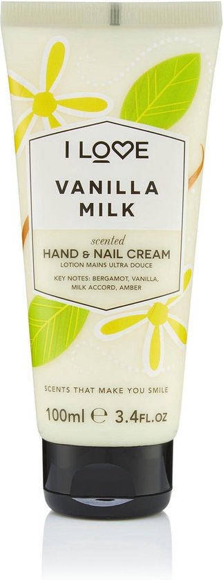 323x840-137 I LOVE Vanilla Milk handcrème 100 ml - Image 1