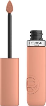 L'Oréal Paris Infaillible Matte Resistance lippenstift – Langhoudende Vloeibare Lipstick met een matte finish Verrijkt met Hyaluronzuur - 100 Fairytale Ending - 5ml