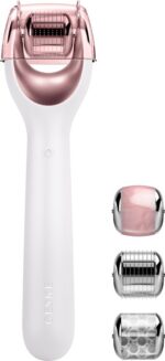 GESKE | SmartAppGuided™ MicroNeedle Face Roller | 9 in 1 | met rozenkwarts | Microneedling | Professioneel Microneedling-apparaat | Naaldroller | Schoonheidsrollergezicht | Micronaaldroller - Image 2