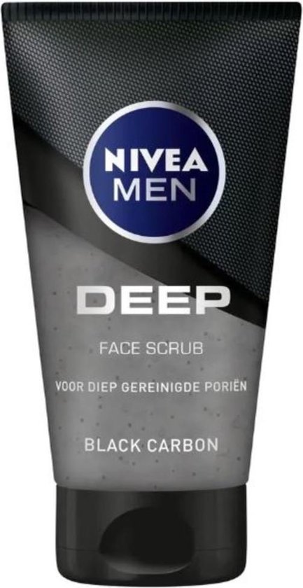 433x840-8 Nivea Men Deep Face Scrub - 75 ml - Image 1
