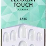 Elegant Touch Totally Bare Nails With Glue #oval 48 U