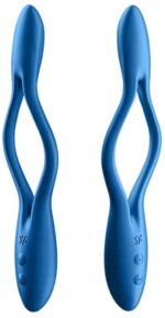 Satisfyer Multifunctionale Buigbare Vibrator ELASTIC GAME - blauw - Image 4