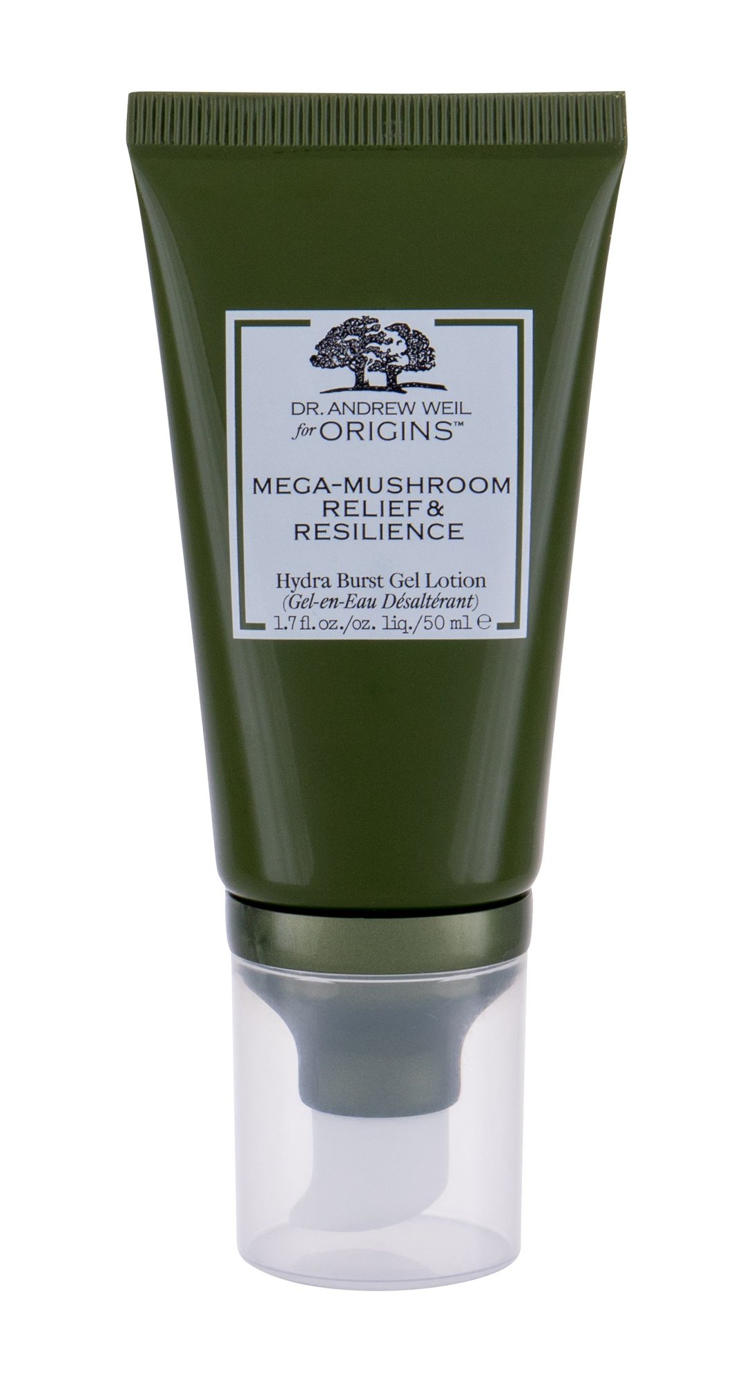 456442_c3e620c9f9611bdd2ea50fcfb5826020 Dr Andrew Weil For Origins Mega mushroom Relief Resilience Hydra Burst Gel Lotion 50ml - Image 1