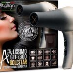 Föhn - Gold Star ID Italian GTI 2300 - Professional Hairdryer - 2300 W - incl. 2 mondstukken