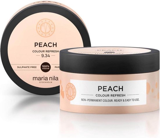 550x473-73 Maria Nila Colour Refresh 100ml - Peach 9.34 - Image 1