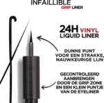 L’Oréal Paris Infailible Gip 24h Vinyl Liquid Liner Zwart - 3ml - Image 4