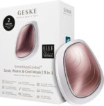 GESKE | SmartAppGuided™ Sonic Warm & Cool Mask | 9 in 1 | Beauty LED-gezichtsmasker | Volledig LED-spectrum en roodlichttherapie | Warmte | Koeling | Verhoogde inname van gezichtsverzorging