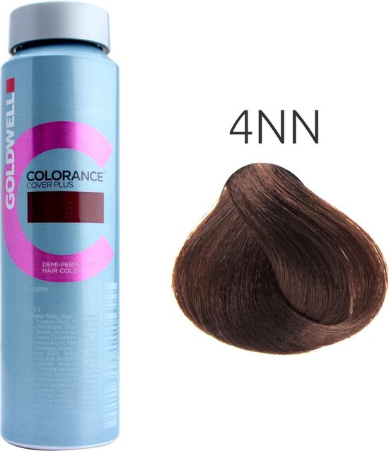 550x637-9 Goldwell - Colorance - Cover Plus NN Shades - 4NN Middelbruin Extra - 120 ml - Image 1