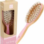 Bamboom - Detangler Pink Flamingo Hairbrush - Large
