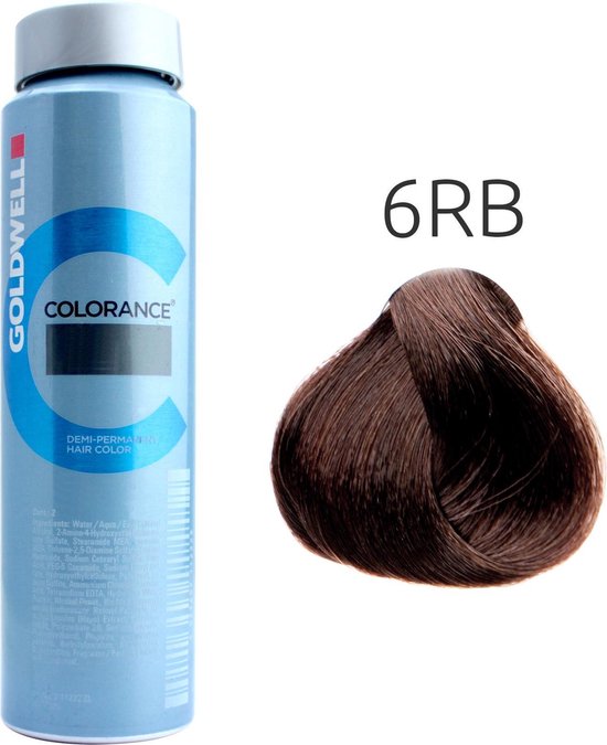 550x675-15 Goldwell - Colorance - Color Bus - 6-RB Middel Rood Berken - 120 ml - Image 1