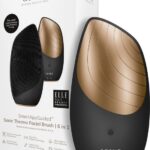 GESKE | SmartAppGuided™ Sonic Thermo Facial Brush | 6 in 1 | Huidreiniging | Reinigingsborstel met warmtefunctie | Gezichtsmassager | Elektrische gezichtsborstel | Apparaat voor gezichtsreiniging