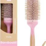 Bamboom - Styling Pink Flamingo Round Brush - 52mm