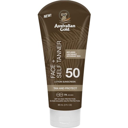 805571_6f9c3e98b4ea7e8de31ee70fae17668b Australian Gold Face Selftanner Spf 50 - Image 1