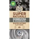 Super Naturals Kombucha  Charcoal Exfoliating Clay Mask 10g