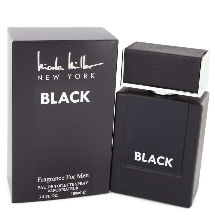128567_dab6c7e6952f4cb0051bd536db408a05 Nicole Miller Black Eau De Toilette Spray 100 ml for Men - Image 1