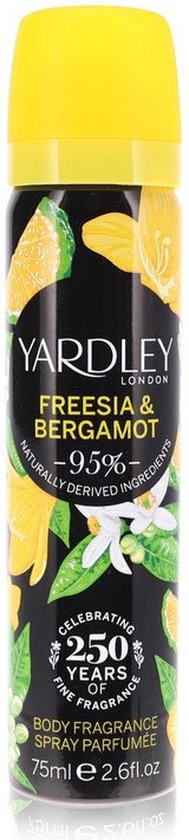 189x840-73 Yardley Freesia & Bergamot by Yardley London 77 ml - Body Fragrance Spray - Image 1