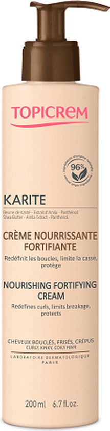 215x840-333 Topicrem Karité Nourishing Fortifying Cream 200 ml - Image 1