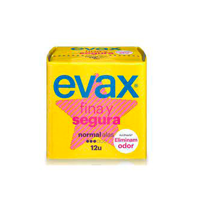 2277526_b01817e648d2b15c9b6fcca7b45f387c Evax Thin Safe Pads Wings Normal 12U - Image 1