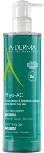 A-Derma Physac Purifying Cleansing Gel 400ml - Image 4