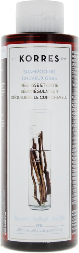 264x840-101 Korres - Liquorice & Urtica Shampoo - 250 ml - Image 1