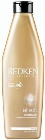 Redken Haircare All Soft Shampoo DroogBroos Haar 300ml - Image 3