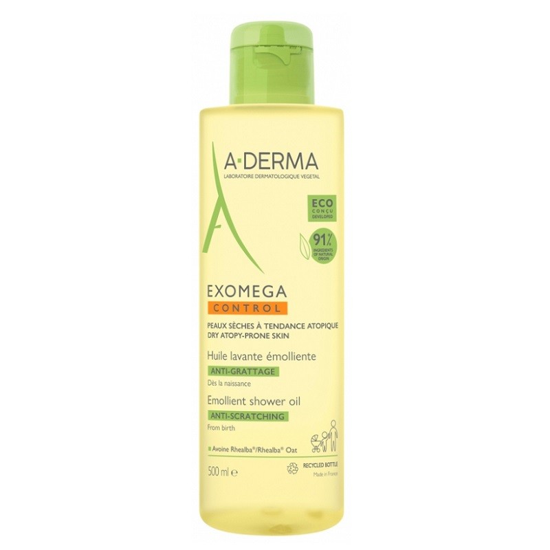 3257269_0dbe90bfb62d4eba88025d2fff71ab27 A-Derma Exomega Shower Oil 500ml - Image 1