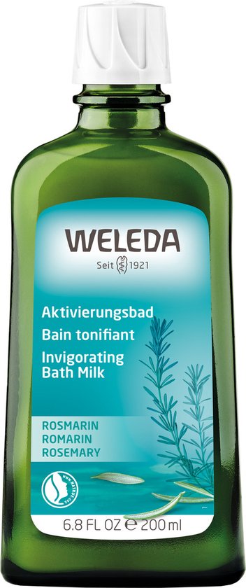 352x840-354 Weleda Rosemary Activating Bath Bath Milk 200ml - Image 1