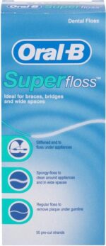 Oral-B Flosdraad - Super Floss - 50 stuks - Image 2