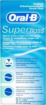 Oral-B Flosdraad - Super Floss - 50 stuks