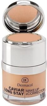 Dermacol - Caviar Long Stay & Make-Up Corrector Long lasting Make-Up with extracts of caviar and advanced corrector 30 ml 4 Tan - - Image 2