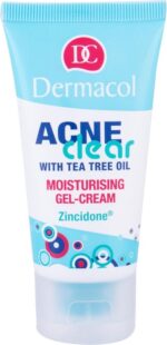 Dermacol Acne Clear met Tea Tree Oil - Moisturing Gel-Cream - 50ML - Image 3