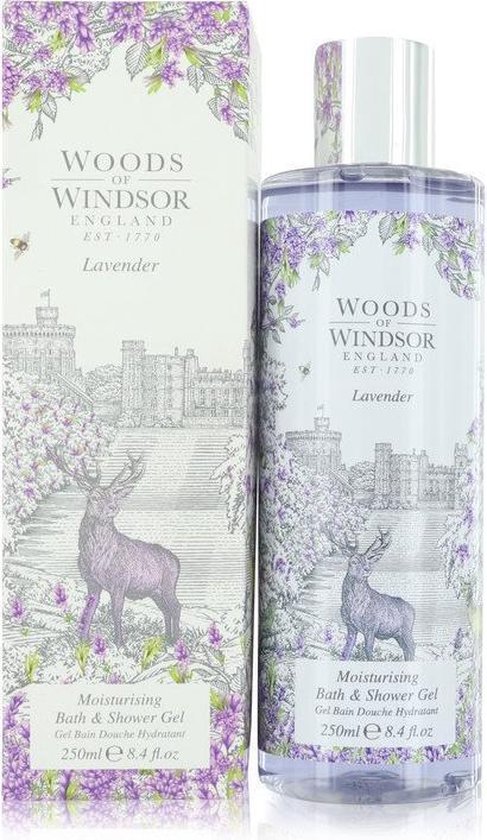 487x840-68 Lavender by Woods of Windsor 248 ml - Shower Gel - Image 1