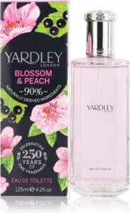 Yardley Blossom & Peach by Yardley London 125 ml - Eau De Toilette Spray - Image 2