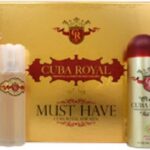 Cuba Royal Must Have Gift Set #eau De Toilette 100 Ml + Eau De Toilette 35 Ml + After Shave 100 Ml + Shower Gel 200 Ml + Deospray 200 Ml