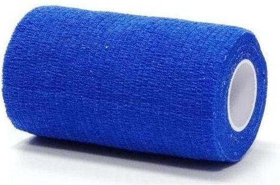 550x363 Peha-haft Venda De Fijacion Elastica En Color Azul 8 Cm X 4 M Hartmann - Image 1