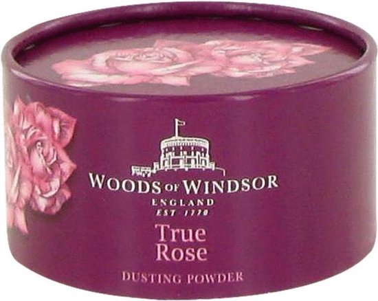550x438-70 Woods of Windsor True Rose dusting powder 105 ml - Image 1
