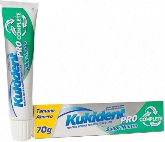 550x473-29 Kukident Complete Pro Neutro Extra Size 70g - Image 1