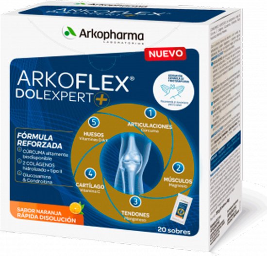 550x526-43 Arkopharma Arkoflex Dolexpert+ 20 Envelopes - Image 1