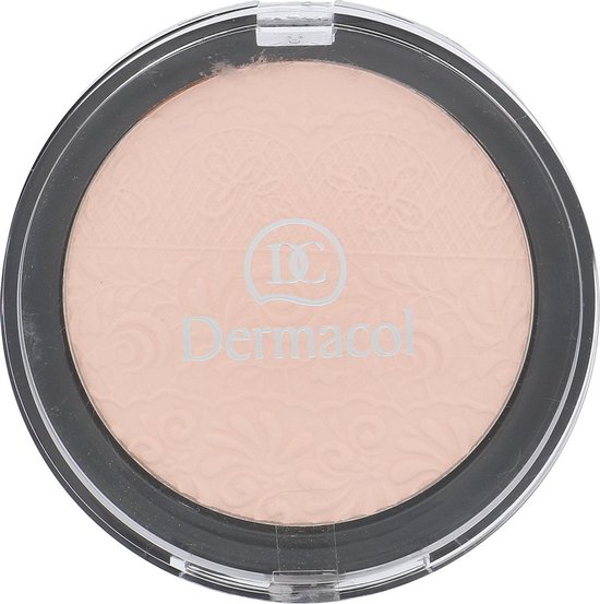 550x553-51 Dermacol - Compact powder with embossed lace 8 ml odstín 02 - - Image 1