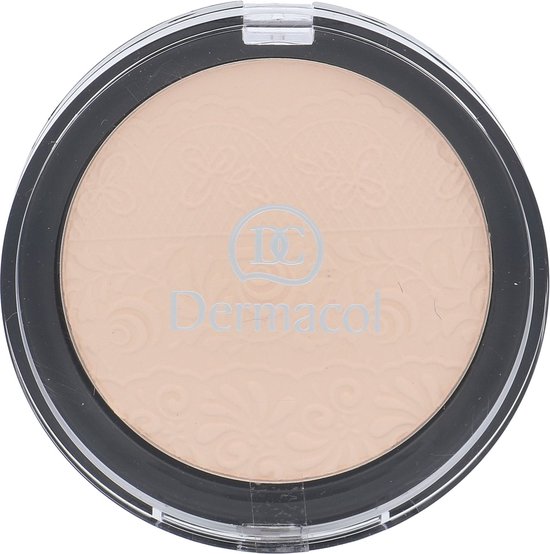 550x554-42 Dermacol - Compact powder with embossed lace 8 ml odstín 03 - - Image 1